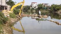Đầu tư 8,8 tỷ đồng nạo vét sông Nhuệ