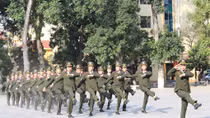 Sôi nổi tranh tài Hội thi điều lệnh CAND