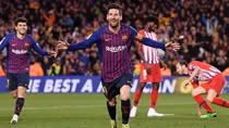 Đè bẹp Atletico, Barcelona "chạm 1 tay" vào chức vô địch
