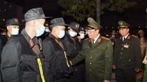 Thứ trưởng Bùi Văn Nam kiểm tra công tác đảm bảo an ninh, an toàn Đại hội XIII của Đảng