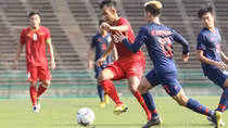 Hòa Thái Lan, U22 Việt Nam đi tiếp với vị trí nhất bảng