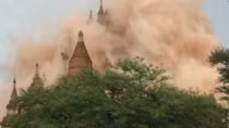 Động đất mạnh, phá hủy 170 ngôi chùa cổ ở Myanmar