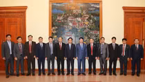 Thứ trưởng Bùi Văn Nam tiếp Đoàn đại biểu Văn phòng Bộ An ninh Lào