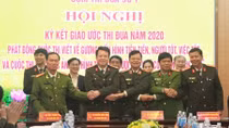 Cụm thi đua số 1 Bộ Công an ký giao ước thi đua năm 2020