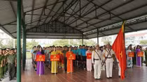 Cụm thi đua số 5 khai mạc Giải bóng đá nam 7 người