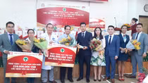Hơn 1,2 tỷ đồng của hai công ty bất động sản đến với bệnh viện Nhi Đồng II