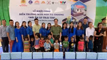 Công an tỉnh Quảng Bình tổ chức khởi công điểm trường tại Pa Choong