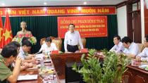 Trưởng ban Nội chính trung ương làm việc tại Công an Điện Biên