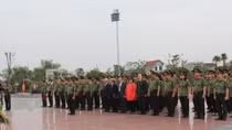 Cục An ninh chính trị nội bộ về nguồn tại Khu lưu niệm sáu điều Bác Hồ dạy CAND