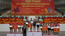 Bế mạc Hội thao lực lượng CAND năm 2021