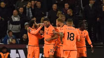 Đại thắng WestHame, Liverpool dồn áp lực lên Arsenal và Chelsea