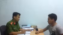 Tạm giữ hình sự đối tượng uống rượu đâm xe khiến CSGT bị thương