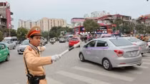 Phân luồng giao thông phục vụ Đại hội các dân tộc thiểu số Việt Nam