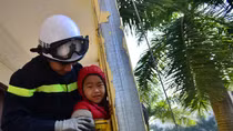 Tập huấn kỹ năng thoát hiểm, phòng chống cháy nổ cho thiếu nhi