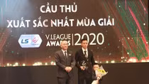 Hà Nội FC "bội thu" giải thưởng ở V-League Awards 2020