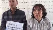 Cặp đôi mua bán trái phép 7 bánh heroin