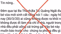 Bác tin đồn ăn trứng gà để chống dịch COVID-19