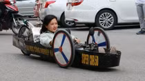 Chiếc xe chạy hơn 1.000 km chỉ tốn một lít xăng "made in Việt Nam"