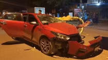 Đấu đầu với xe tải, tài xế xe bốn chỗ tử vong