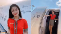 Bộ ảnh của hai thí sinh Hoa hậu Việt Nam là tiếp viên hàng không