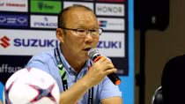 HLV Park Hang-seo hài lòng với chiến thắng đầu tiên tại AFF Cup 2018