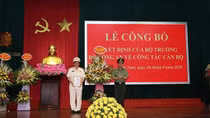 Đại tá Nguyễn Quốc Hùng giữ chức vụ Giám đốc Công an tỉnh Hà Nam