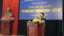 Phát động cuộc thi tìm hiểu “70 năm Ngày Thương binh - Liệt sĩ”