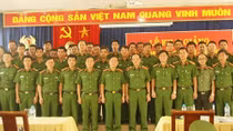 Khai giảng lớp Tập huấn quân sự, võ thuật CAND năm 2016