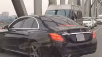 Tài xế mercedes quay đầu trên Chương Dương bị phạt 1,5 triệu đồng