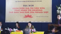 Giá trị văn hóa thực hành tín ngưỡng thờ Mẫu Tam phủ của người Việt