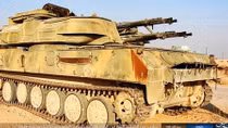IS tung ảnh về chiến lợi phẩm "khủng" tại Palmyra