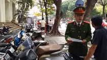 Phạt một cơ sở trông xe vi phạm 25 triệu đồng`