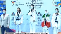 Taekwondo Việt Nam có huy chương đầu tiên tại giải Vô địch châu Á 2021