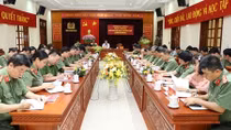 Cụm thi đua số 3 sơ kết phong trào thi đua “Vì ANTQ” 6 tháng đầu năm 2020