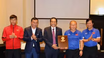 Đội tuyển Việt Nam nhận khích lệ trước trận đấu đầu tiên tại Asian Cup