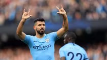 Aguero cán mốc lịch sử trong ngày Man City đại thắng
