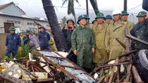 Cơn bão Damrey đi qua để lại tang thương khu Nam Trung bộ