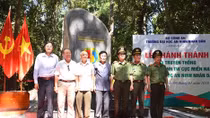 Khánh thành Bia truyền thống Trường An ninh Trung ương Cục miền Nam - Trường Đại học ANND