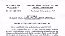 Đình chỉ công tác Chánh Văn phòng huyện vì chậm triển khai việc