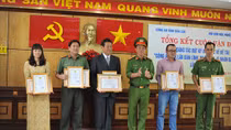 Trao giải Cuộc vận động sáng tác bút ký văn học về đề tài lực lượng CAND