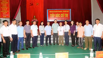 Bộ trưởng Tô Lâm tiếp xúc cử tri xã Thuỵ Hoà, Yên Phong, Bắc Ninh
