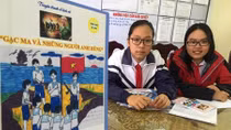 Xúc động trước Truyện tranh Gạc Ma của 3 cô trò 