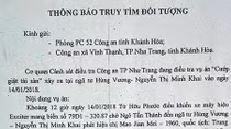 Cựu cầu thủ bị Công an truy tìm vì liên quan đến cướp giật