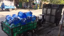 Tăng cường xử lý xe thô sơ gây mất trật tự giao thông