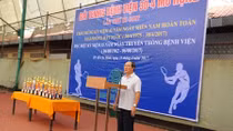 80 VĐV tranh tài tại Giải Quần vợt Bệnh viện 30-4 mở rộng 