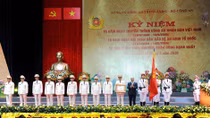 Kỷ niệm trọng thể 75 năm Ngày truyền thống CAND và 15 năm Ngày hội toàn dân bảo vệ ANTQ