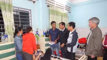 Xe khách 16 chỗ đâm xe bán tải, 1 người tử vong