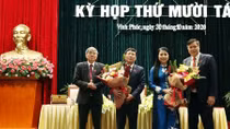 Phê chuẩn kết quả bầu chức vụ Chủ tịch UBND và Chủ tịch HĐND tỉnh Vĩnh Phúc