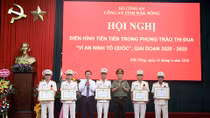 Công an tỉnh Đắk Nông biểu dương các gương điển hình tiên tiến