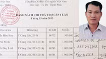 Cán bộ xã làm giả chữ ký gia đình liệt sĩ chiếm đoạt tiền thờ cúng